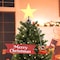 Mr. Christmas Mr. Christmas LED Santa In Sleigh Animated Tree Topper 24 in. 49355AC - alternate 2